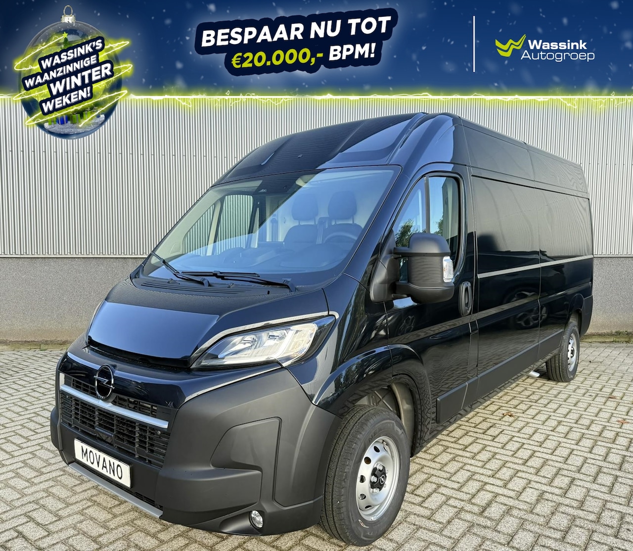 Opel Movano - GB L3H2 3.5t - 2.2 BlueHDi 140 S&S | Vaste trekhaak (flenskogel) | Pakket Techno Plus | Pa - AutoWereld.nl