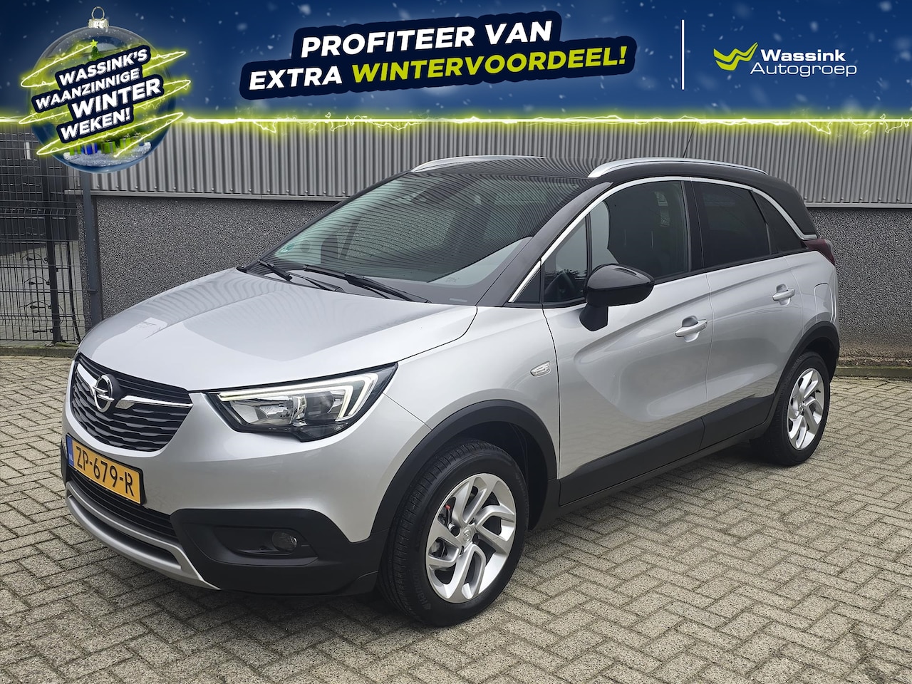 Opel Crossland X - 1.2 Turbo 110pk Start/Stop Aut. Online Edition |Parkeersensoren | DAB Radio | Apple carpla - AutoWereld.nl