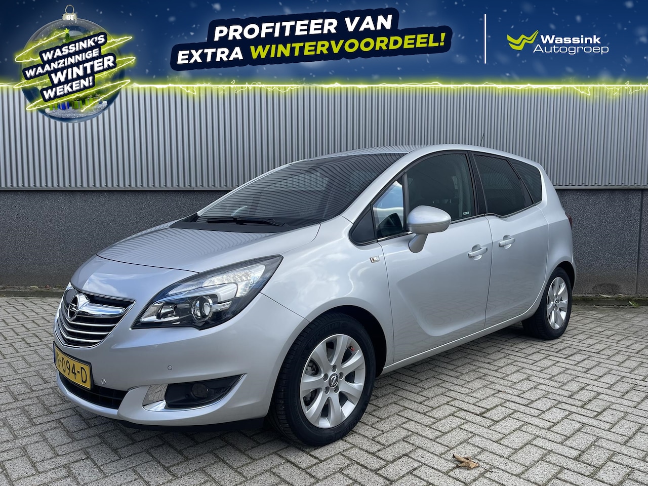 Opel Meriva - 1.4 Turbo Start/Stop 120pk BlitZ | Navigatie | Camera Achter | Parkeerhulp V+A | Trekhaak - AutoWereld.nl