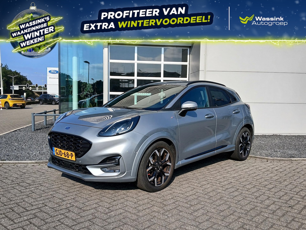 Ford Puma - 1.0i Ecoboost Hybrid 125pk Automaat ST-Line X | Navigatie | Camera | Licht metalen velgen - AutoWereld.nl