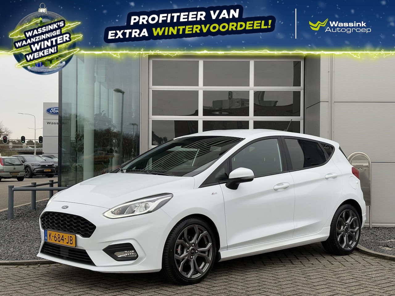 Ford Fiesta - 1.0 EcoBoost 125pk 5dr ST-Line | AUTOMAAT | Cruise Control | Climate Control | PDC Achter - AutoWereld.nl