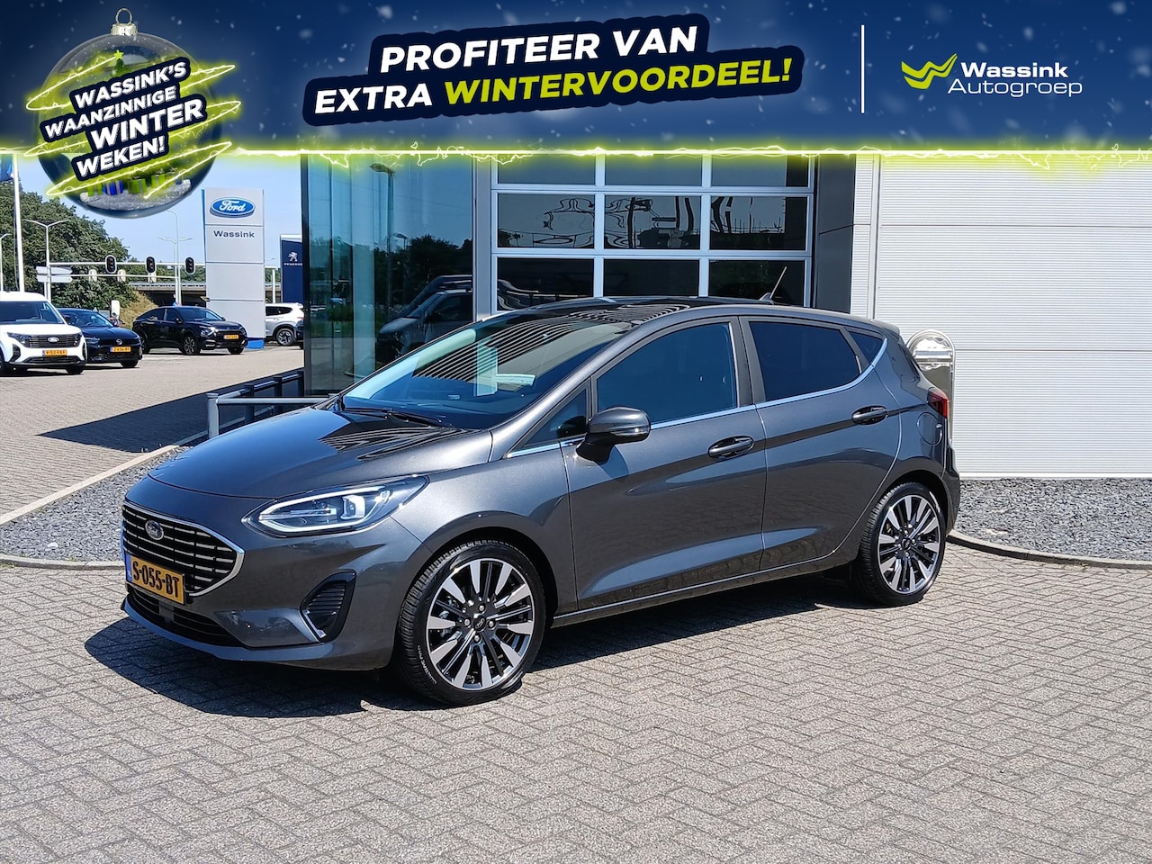 Ford Fiesta - 1.0 EcoBoost 125pk mHEV Automaat 5dr Vignale | Navigatie | Achteruit rij camera | Licht me - AutoWereld.nl