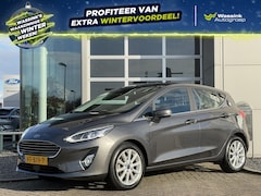 Ford Fiesta - 1.0 EcoBoost 100pk 5dr Titanium | Trekhaak | Navigatie | Camera Achter | Voorruitverwarmin