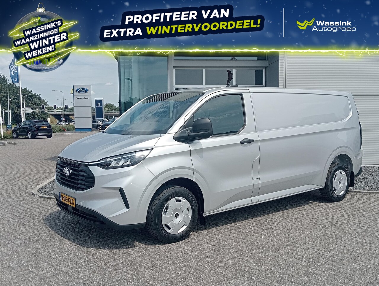 Ford Transit Custom - GB 2.0 EcoBlue 136pk L2H1 320 AUT Trend | | Trekhaak | Sensoren | Camera | Stoelverwarming - AutoWereld.nl