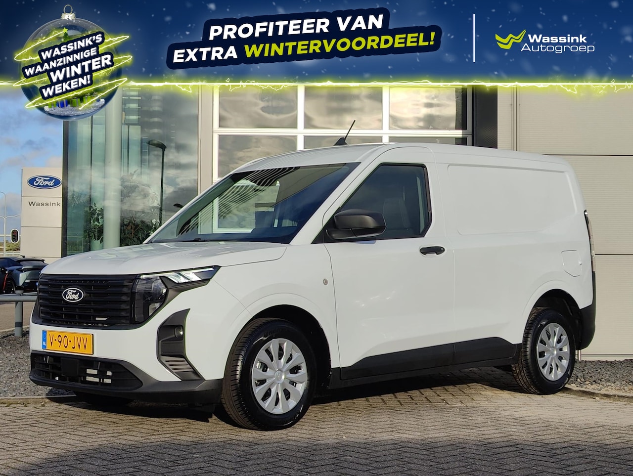 Ford Transit Courier - 1.5 100pk Trend | DIRECT BESCHIKBAAR! | Cruise Control | PDC Achter | LED Laadruimteverlic - AutoWereld.nl