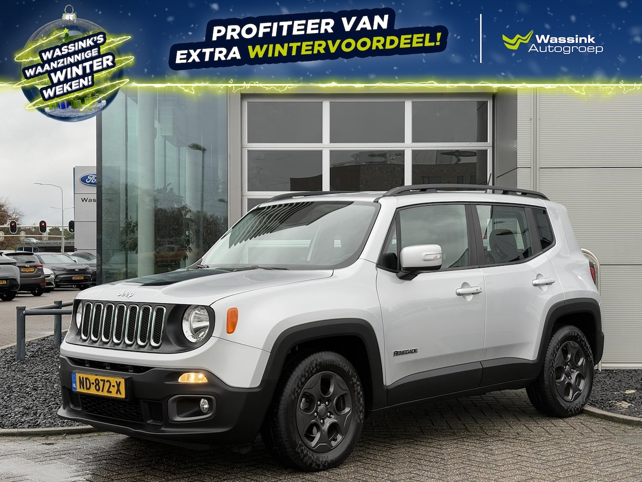 Jeep Renegade - 1.4 MultiAir 140pk Longitude | AUTOMAAT | Trekhaak | Bekleding Volleder | Navigatie | Crui - AutoWereld.nl