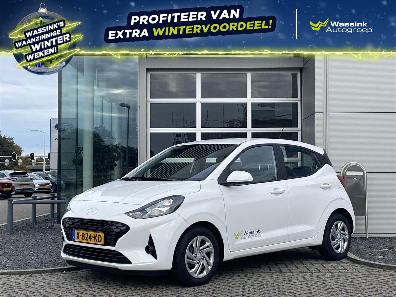 Hyundai i10 - 1.0i 67pk 5-zits Comfort | AIRCO | APPLE CARPLAY/ANDROID AUTO | BLUETOOTH | CRUISE CONTROL - AutoWereld.nl