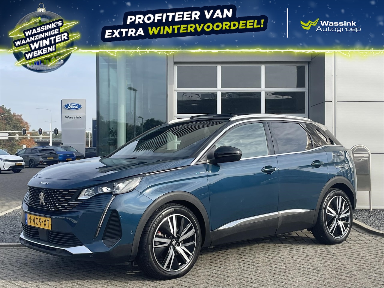 Peugeot 3008 - 1.6 Plug-in HYbrid 225pk e-EAT8 GT Pack Business | AUTOMAAT | Adaptive Cruise Control | Na - AutoWereld.nl