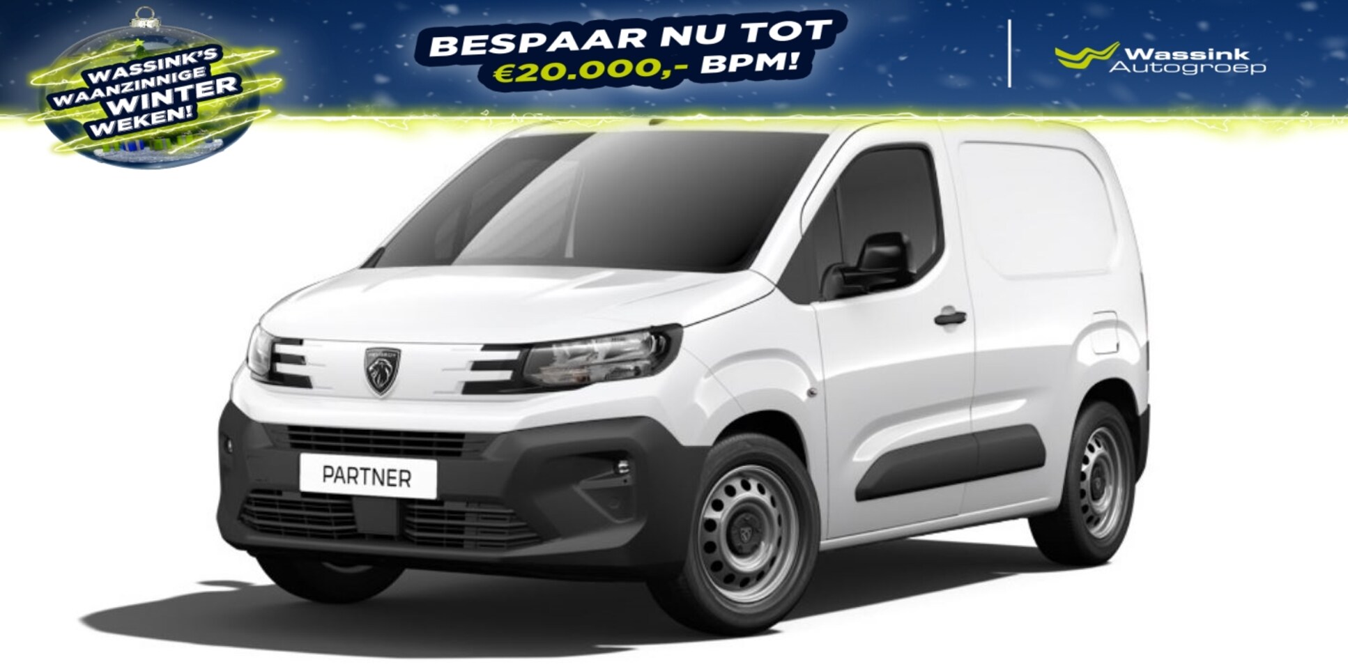 Peugeot Partner - 1.5 BlueHDi 130pk Lengte 1 1000KG Automaat | Winter Pakket | Houten Laadvloer en zijwand b - AutoWereld.nl