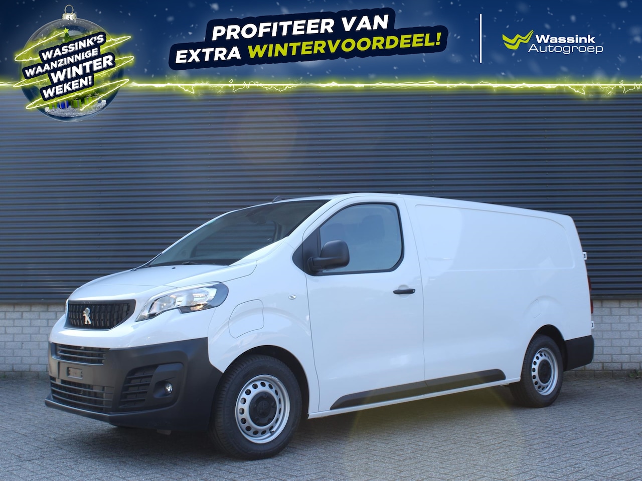 Peugeot Expert - L3 ELEKTRISCH 75kWh 136pk / TECHNO NAV PAKKET / NAVI / CAMERA / 3-ZITS - AutoWereld.nl