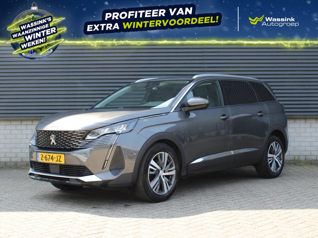 Peugeot 5008 - SUV 7-ZITS 130pk S&S EAT8 Allure Pack | Navigatie | Cruise Control | Apple Carplay & Andro - AutoWereld.nl