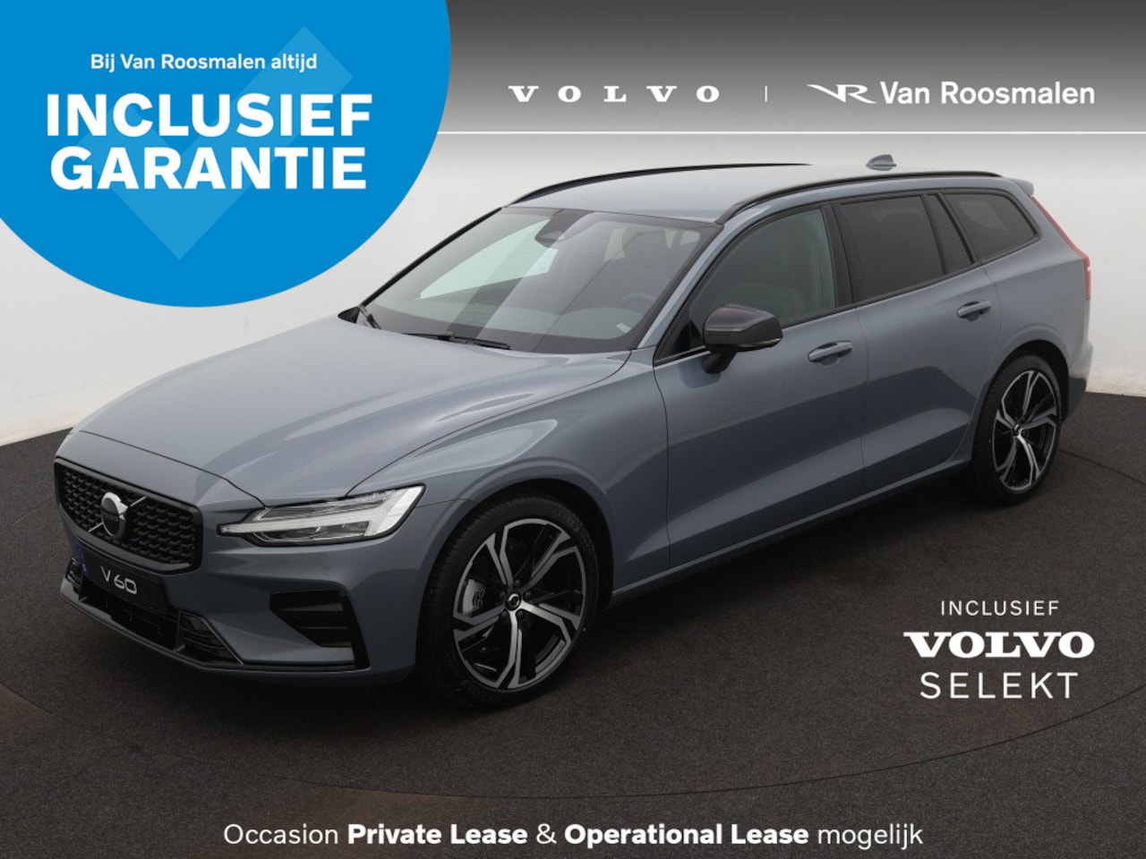 Volvo V60 - 2.0 B3 Plus Dark | Sportstoelen | Zwarte hemel | Camera - AutoWereld.nl