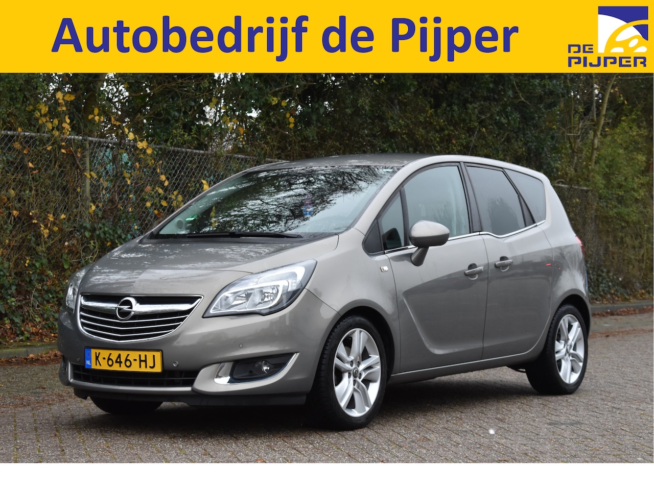 Opel Meriva - 1.4 Turbo Navi | Achteruitrijcamera | Cruise control | Automaat | LM-Velgen - AutoWereld.nl