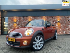 MINI Cabrio - 1.6 One Pepper Cruise Vol Leer 83000km Stoelverw