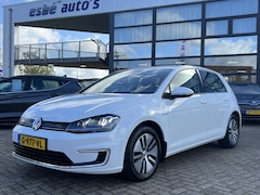 Volkswagen e-Golf - e-Golf Navigatie Warmtepomp Clima + Cruise Control Led koplampen Carplay Android Auto (na