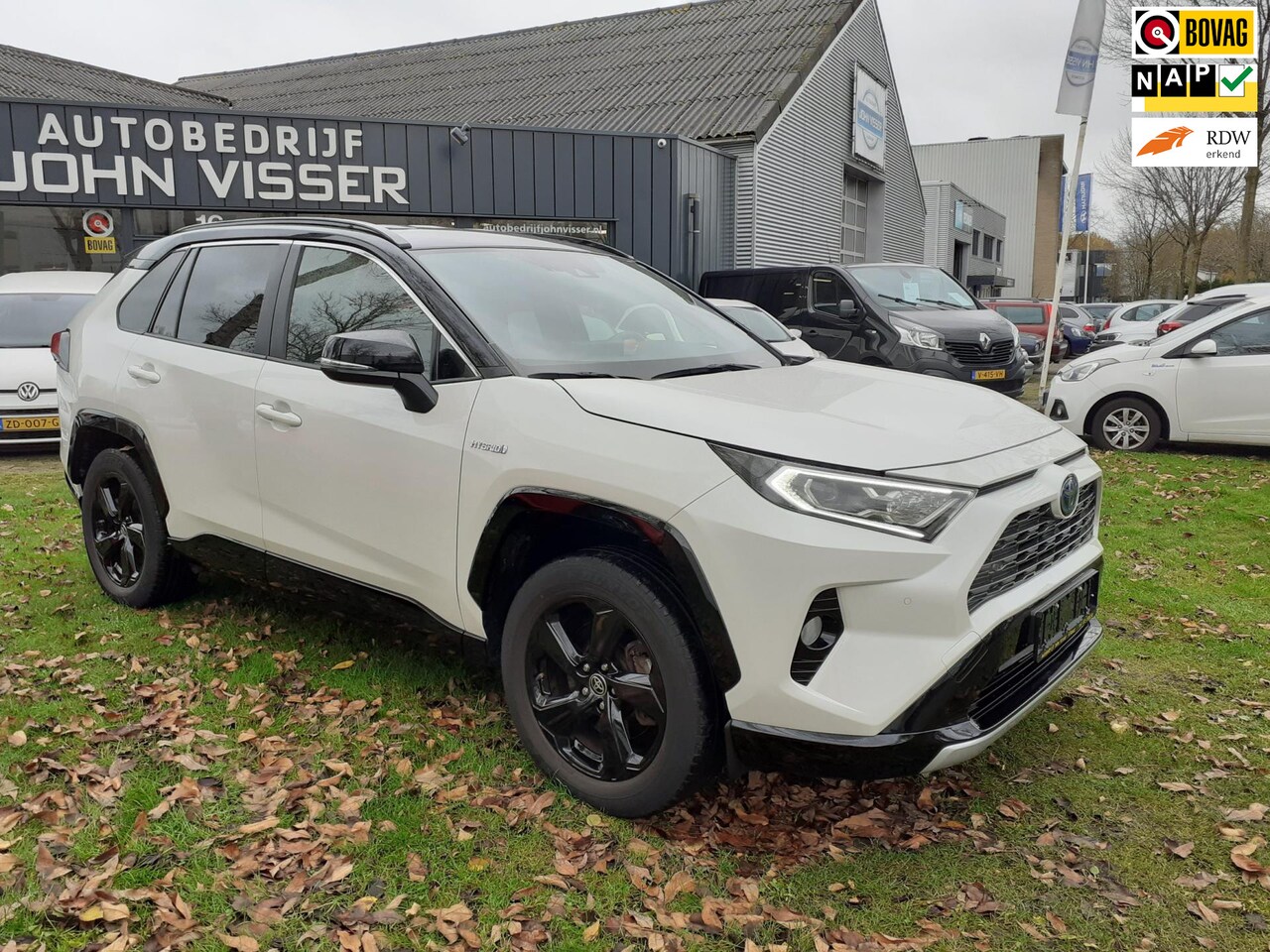 Toyota RAV4 - 2.5 Hybrid AWD Bi-Tone *trekhaak*camera*mag 1.650 kg trekken* - AutoWereld.nl