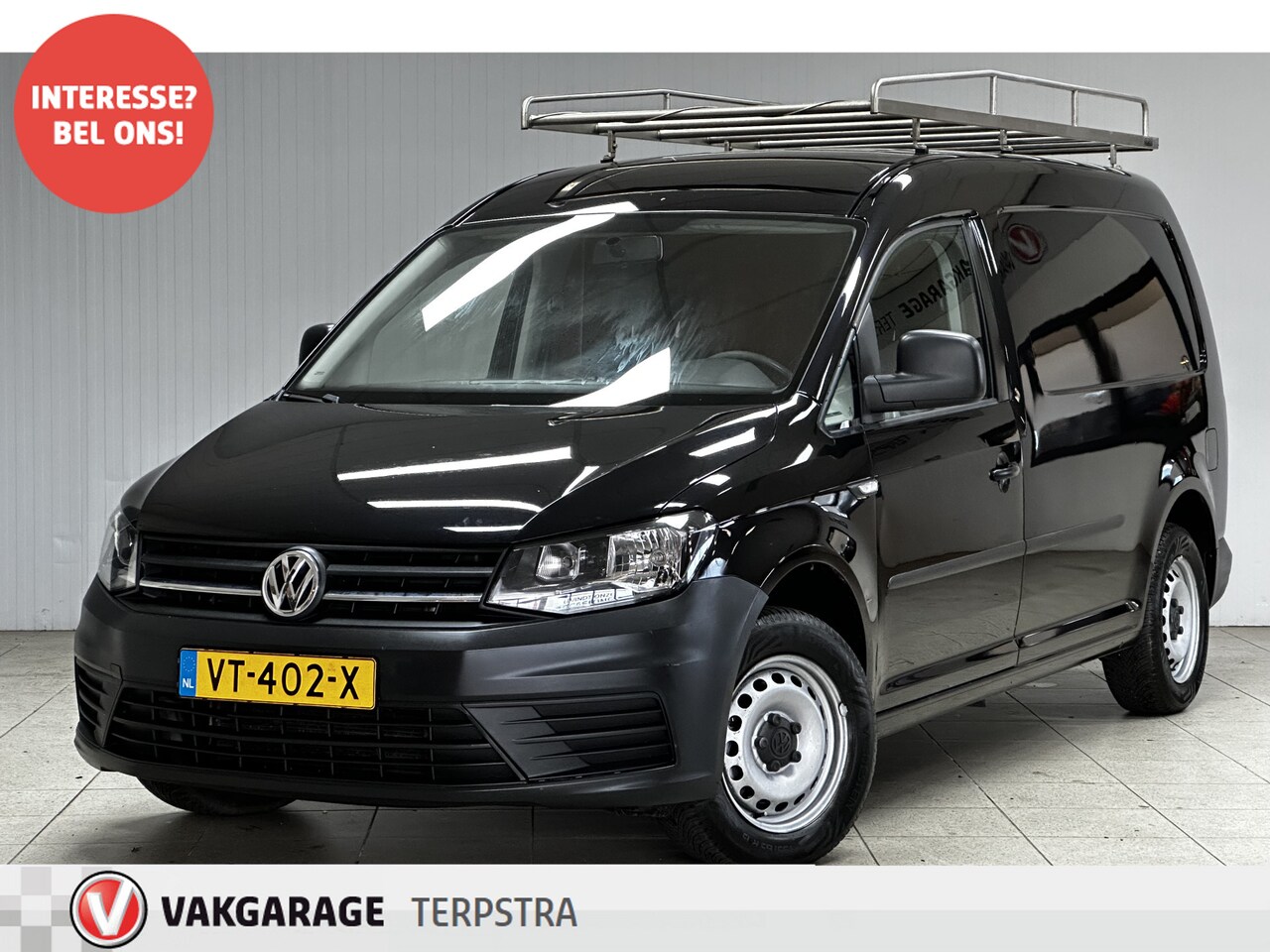 Volkswagen Caddy Maxi - 2.0 TDI L2H1 BMT Trendline/ Imperiaal/ Zij-Schuifdeur Rechts/ Airco/ Bluetooth/ Radio-CD+A - AutoWereld.nl