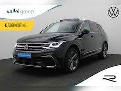 Volkswagen Tiguan Allspace - 7 pers. 1.5 TSI 150PK DSG R-Line | Pano | Trekhaak | Stoelverwarming | Parkeersensoren voo