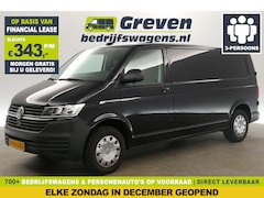 Volkswagen Transporter - 2.0 TDI L2H1 Airco Carplay Camera Cruise 3 Persoons Elektrpakket Schuifdeur Trekhaak