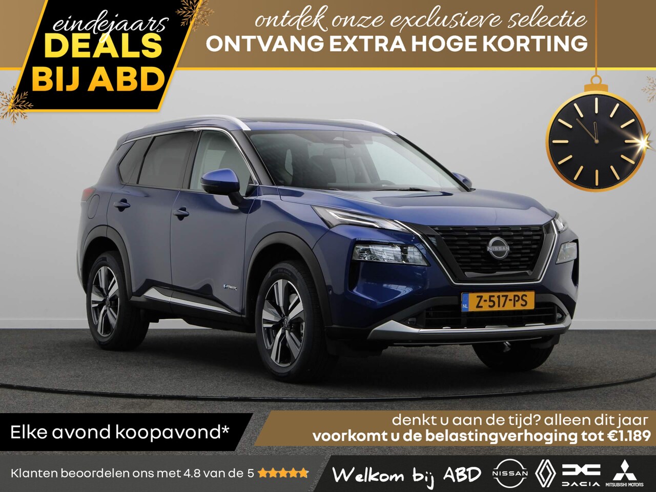 Nissan X-Trail - 1.5 e-4orce Tekna 4WD | 1800KG trekvermogen | Sun Pack | Lederen bekleding | Matrix - LED - AutoWereld.nl