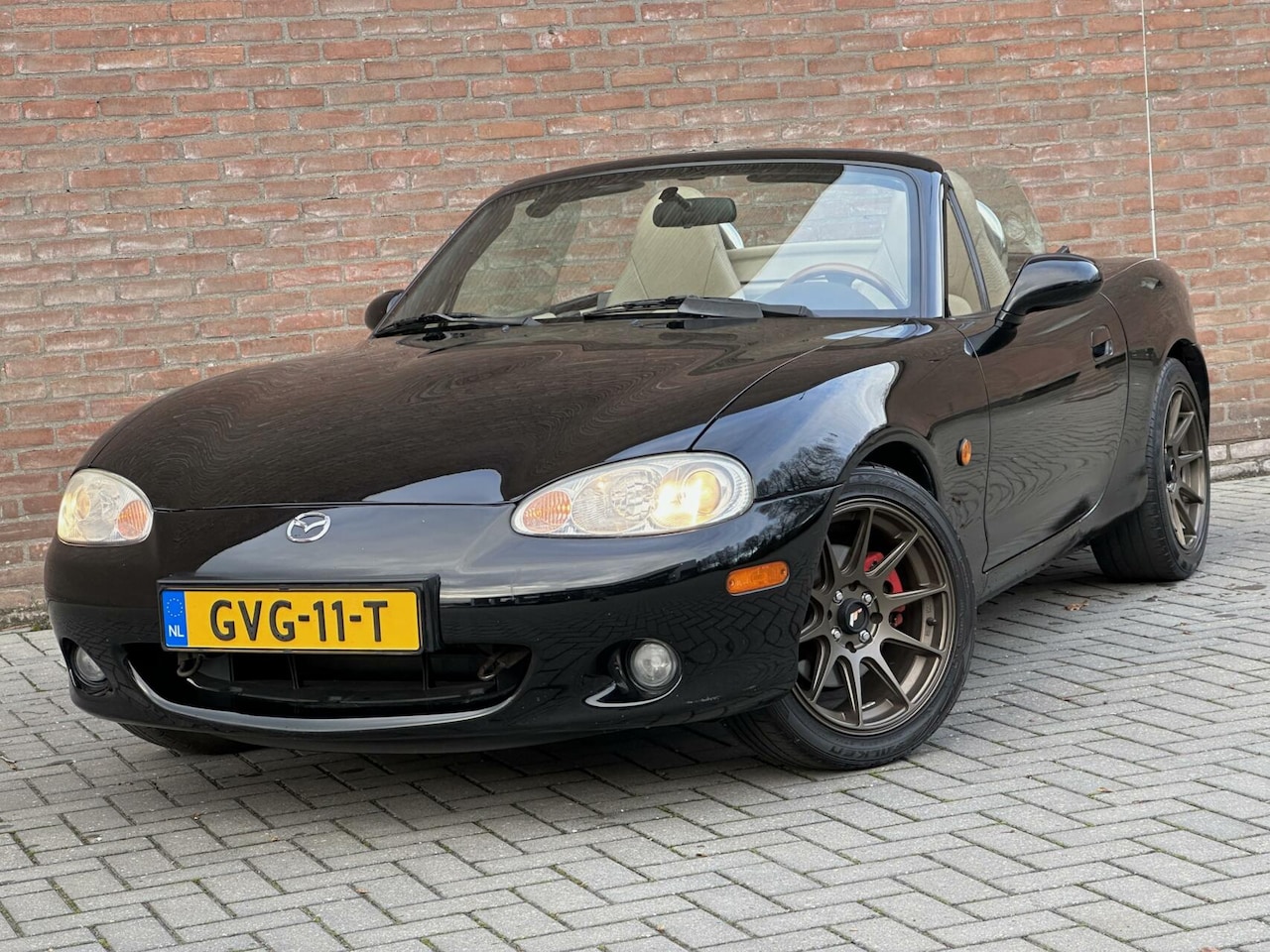 Mazda MX-5 - 1.6I Exclusive Leder - Houten Stuur - Zeer Nette Auto - AutoWereld.nl