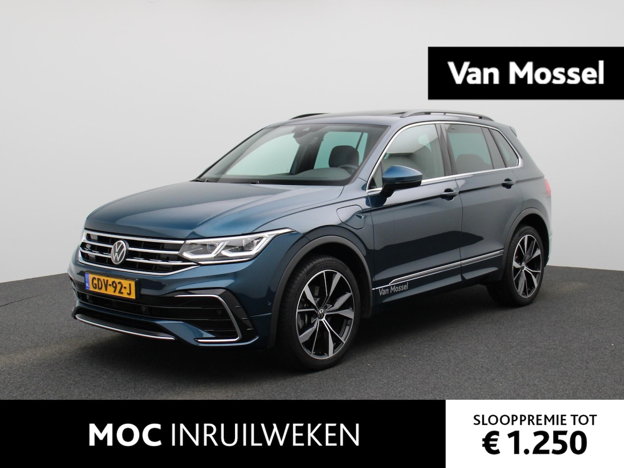 Volkswagen Tiguan - 1.4 TSI eHybrid R-Line Business+ | 2X R-LINE | LEDEREN BEKLEDING | PANORAMADAK | MEMORY ST - AutoWereld.nl