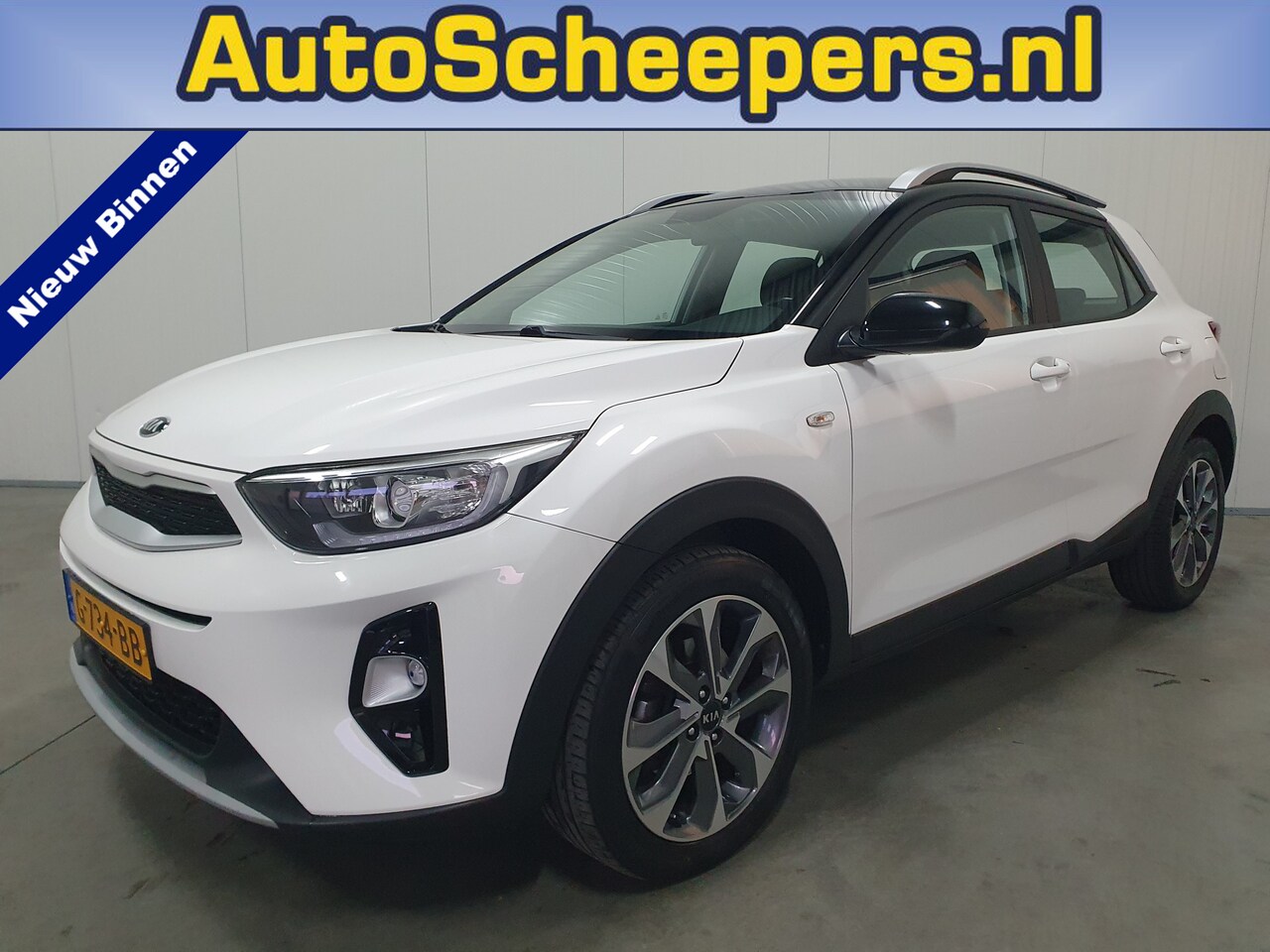 Kia Stonic - 1.0 T-GDi DynamicLine NAVI/CRUISE/AIRCO/LMV - AutoWereld.nl