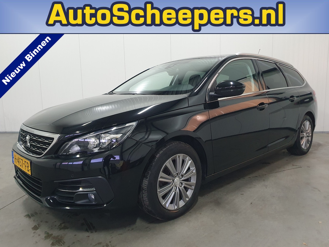 Peugeot 308 SW - 1.2 PureTech Blue Lease Premium NAVI/CRUISE/AIRCO/LMV/PANO - AutoWereld.nl