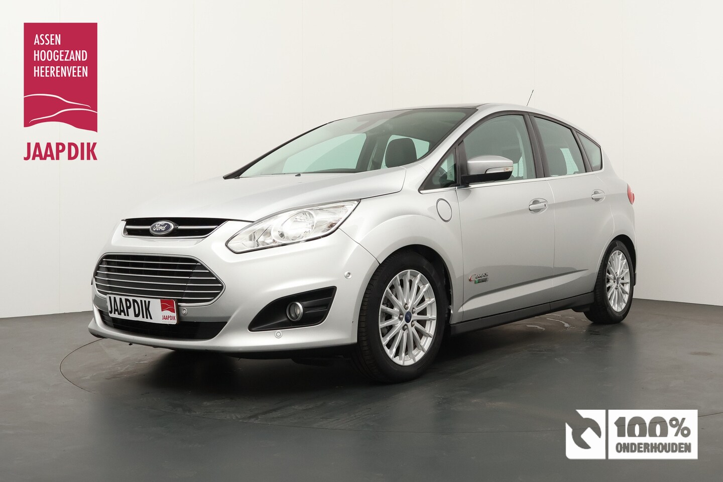 Ford C-Max - BWJ 12-2015 2.0 PI Hybrid185pk Titanium+ | PANO | LEER | CAMERA A | CLIMA | NAVI | PDC | L - AutoWereld.nl