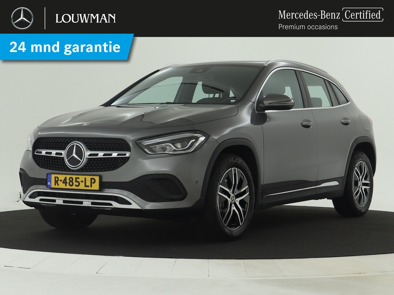 Mercedes-Benz GLA-Klasse - 180 Luxury Line | Achteruitrijcamera | Leder | Stoelverwarming | Navigatie | Inclusief 24 - AutoWereld.nl