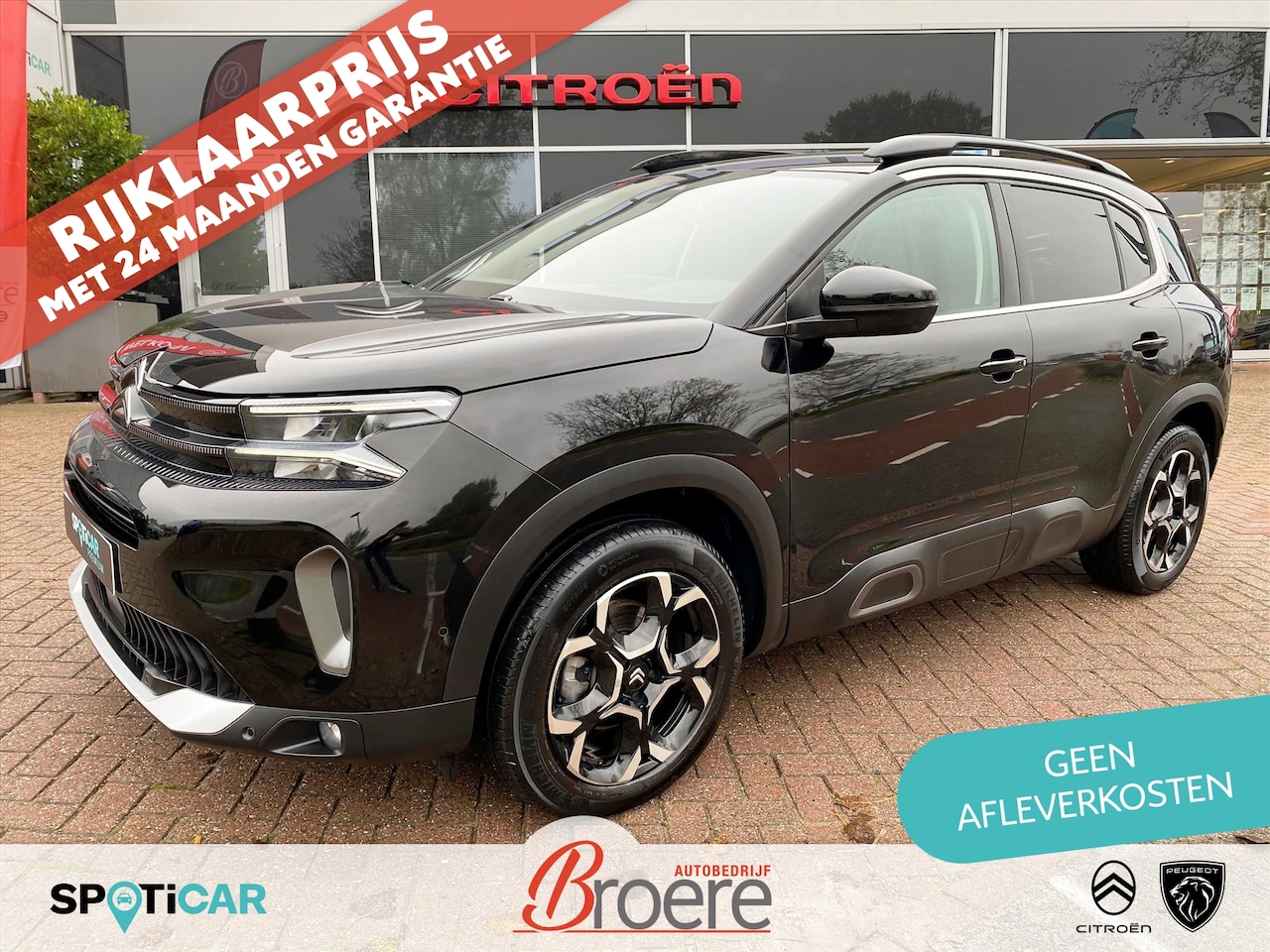 Citroën C5 Aircross - 1.2 Turbo 130pk EAT8 Automaat Shine | elek. achterklep, adaptive cruise, dab, camera, navi - AutoWereld.nl