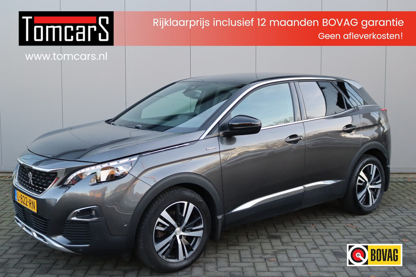 Peugeot 3008 - 1.2 PureT. 130PK GT-Line Automaat Navigatie/Trekhaak/Stoelverwarming/Carplay - AutoWereld.nl