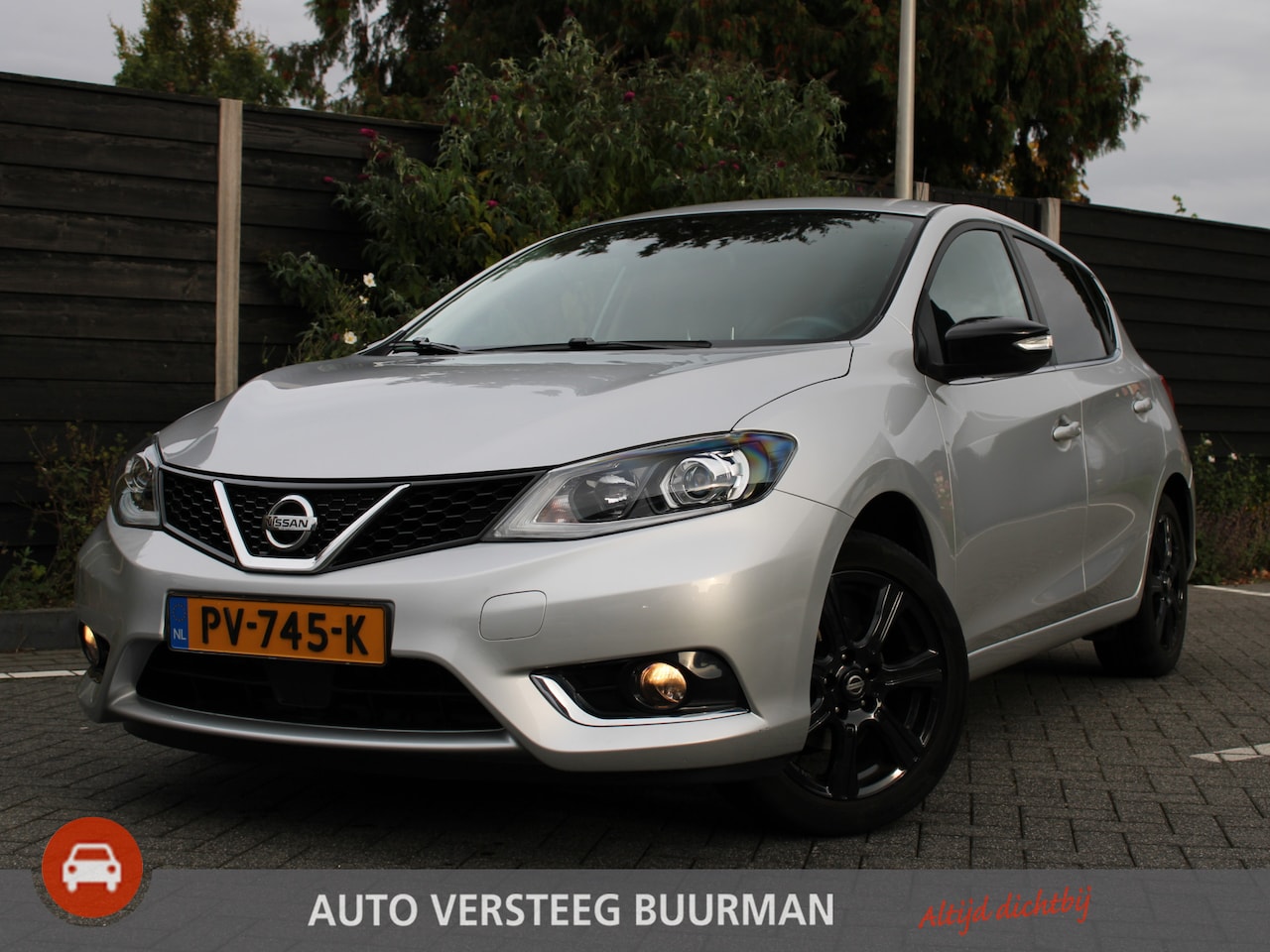 Nissan Pulsar - 1.2 DIG-T 115PK N-Vision Navigatie, Keyless Entry & Start, Trekhaak, Half Leder, Achteruit - AutoWereld.nl