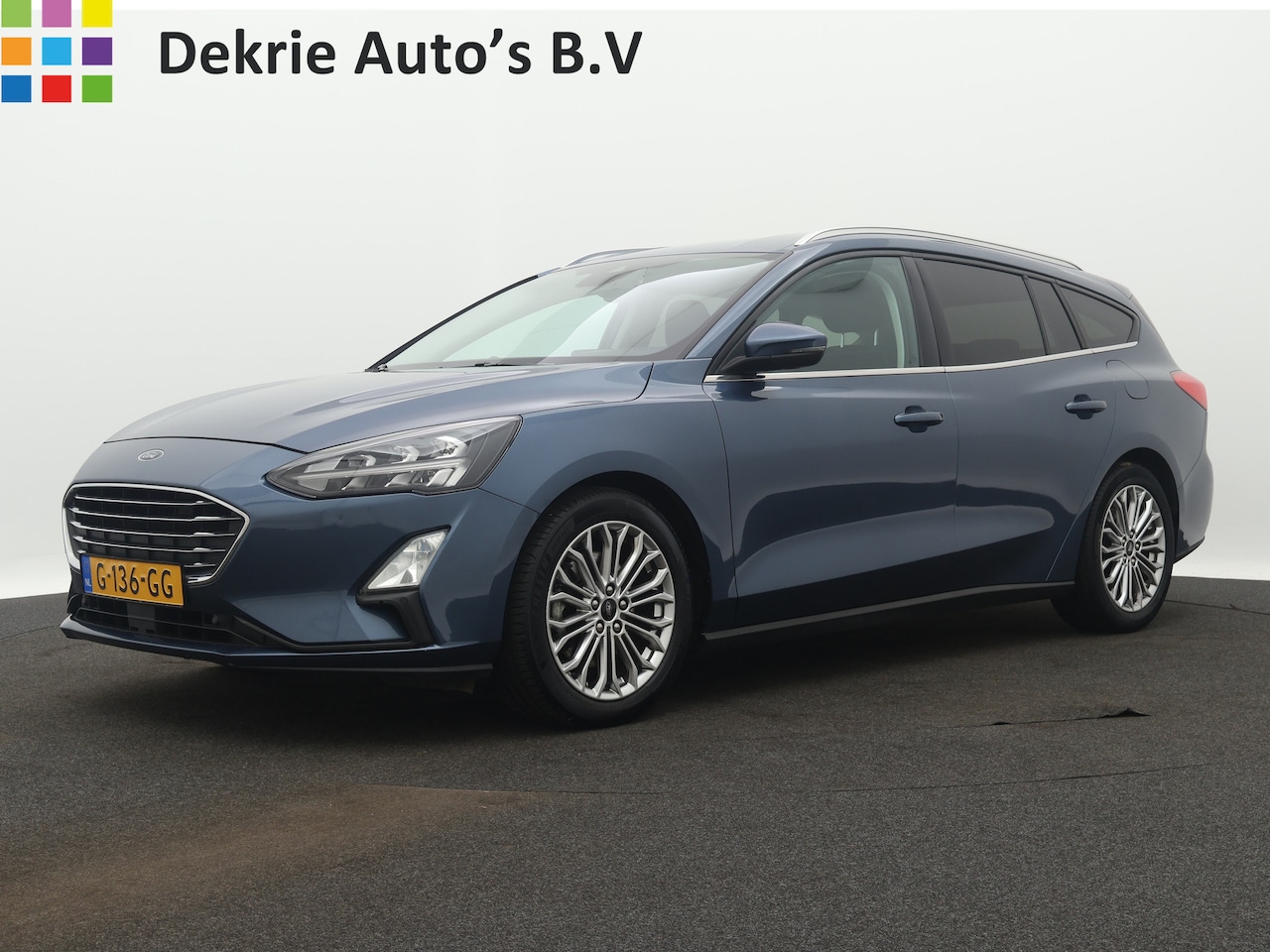 Ford Focus Wagon - 1.5 D 120PK Titanium Business / Trekhaak / Navi./ Pdc.V+A / Design-Technology-Style Pack T - AutoWereld.nl