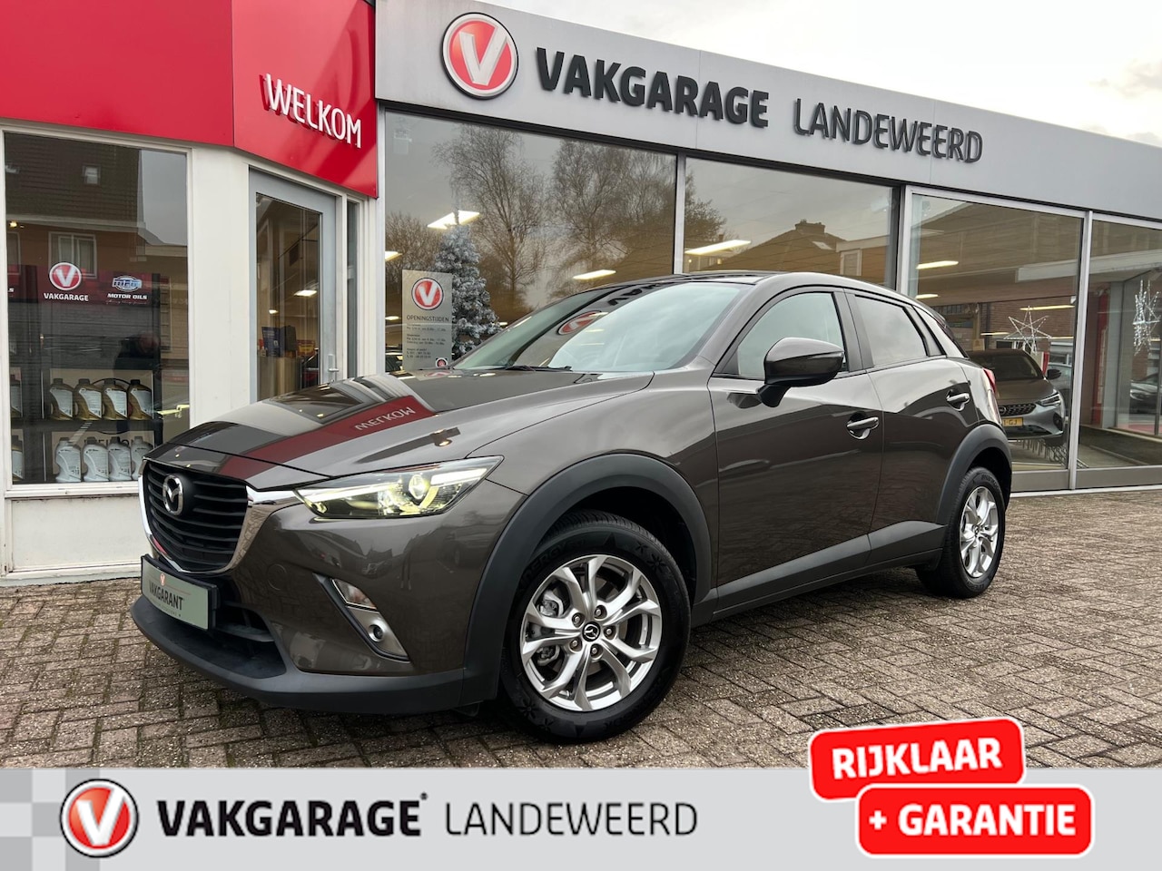 Mazda CX-3 - 2.0 SkyActiv-G 120 SkyLease GT 2.0 SkyActiv-G 120 SkyLease GT, NAVI, PDC, RIJKLAAR! - AutoWereld.nl