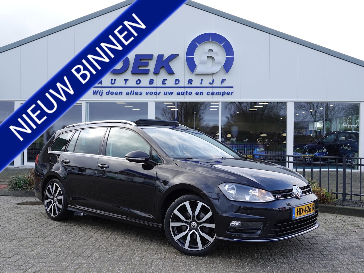 Volkswagen Golf Variant - 1.2 TSI 110PK Business R-LINE PANO | H-LEER | LMV | ECC | CRUISE | NAVI - AutoWereld.nl