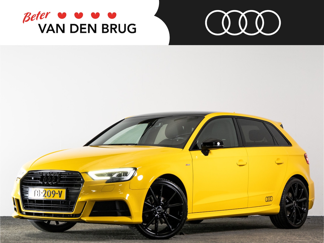 Audi A3 Sportback - S-Line 1.5 TFSI 150 PK AUTOMAAT | LED | Black Optiek | Navigatie | Stoelverwarming | - AutoWereld.nl