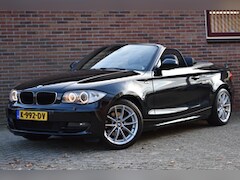 BMW 1-serie Cabrio - 120d High Executive '10 Xenon Leder Navi Clima Cruise Inruil mogelijk