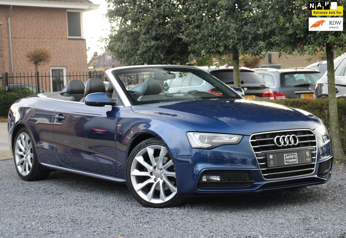 Audi A5 Cabriolet - 1.8 TFSI Sport Edition 170 PK 2x S-Line Leder Xenon Cruise Navi 19'' - AutoWereld.nl