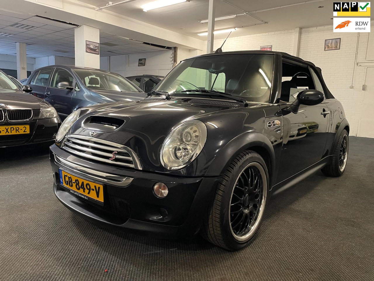 MINI Cabrio - Mini 1.6 Cooper S Chili/Leder/Apk nieuw - AutoWereld.nl