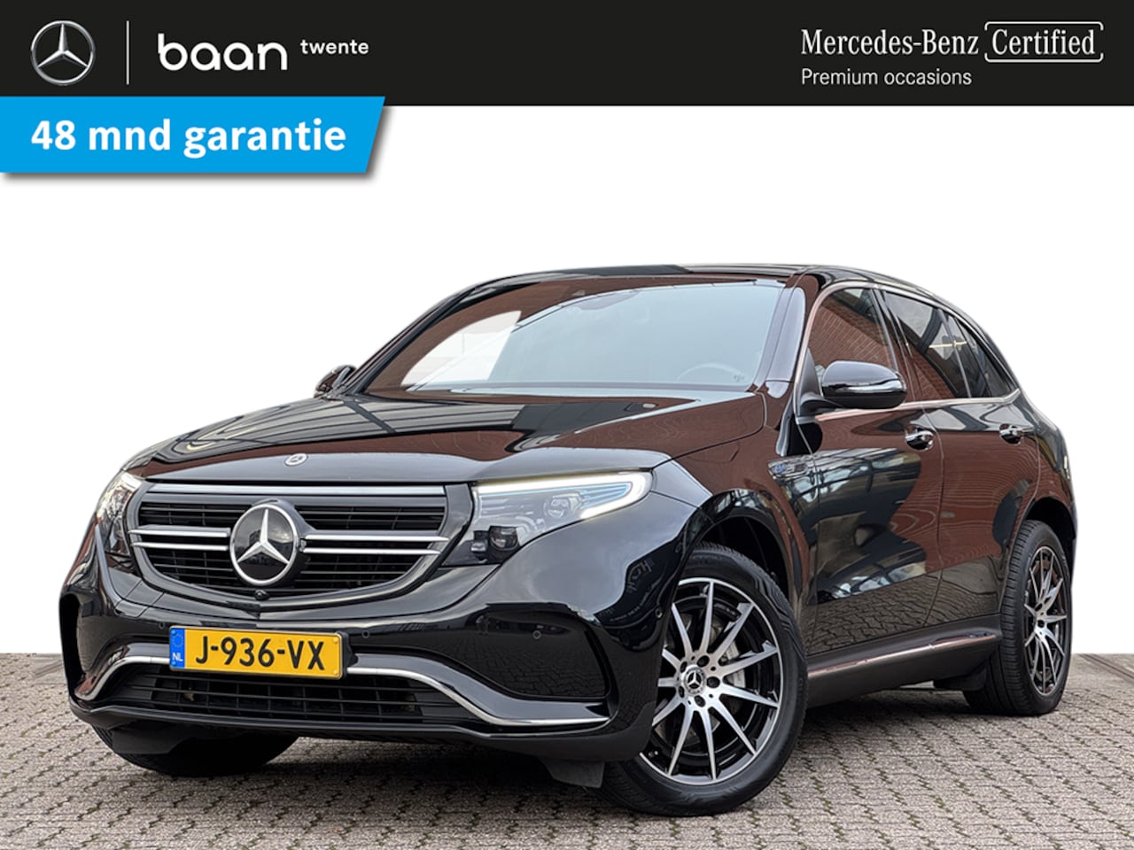 Mercedes-Benz EQC - 400 4-Matic AMG Line | Trekhaak | Schuifdak | Rij-assistentiepakket | Apple Carplay - AutoWereld.nl