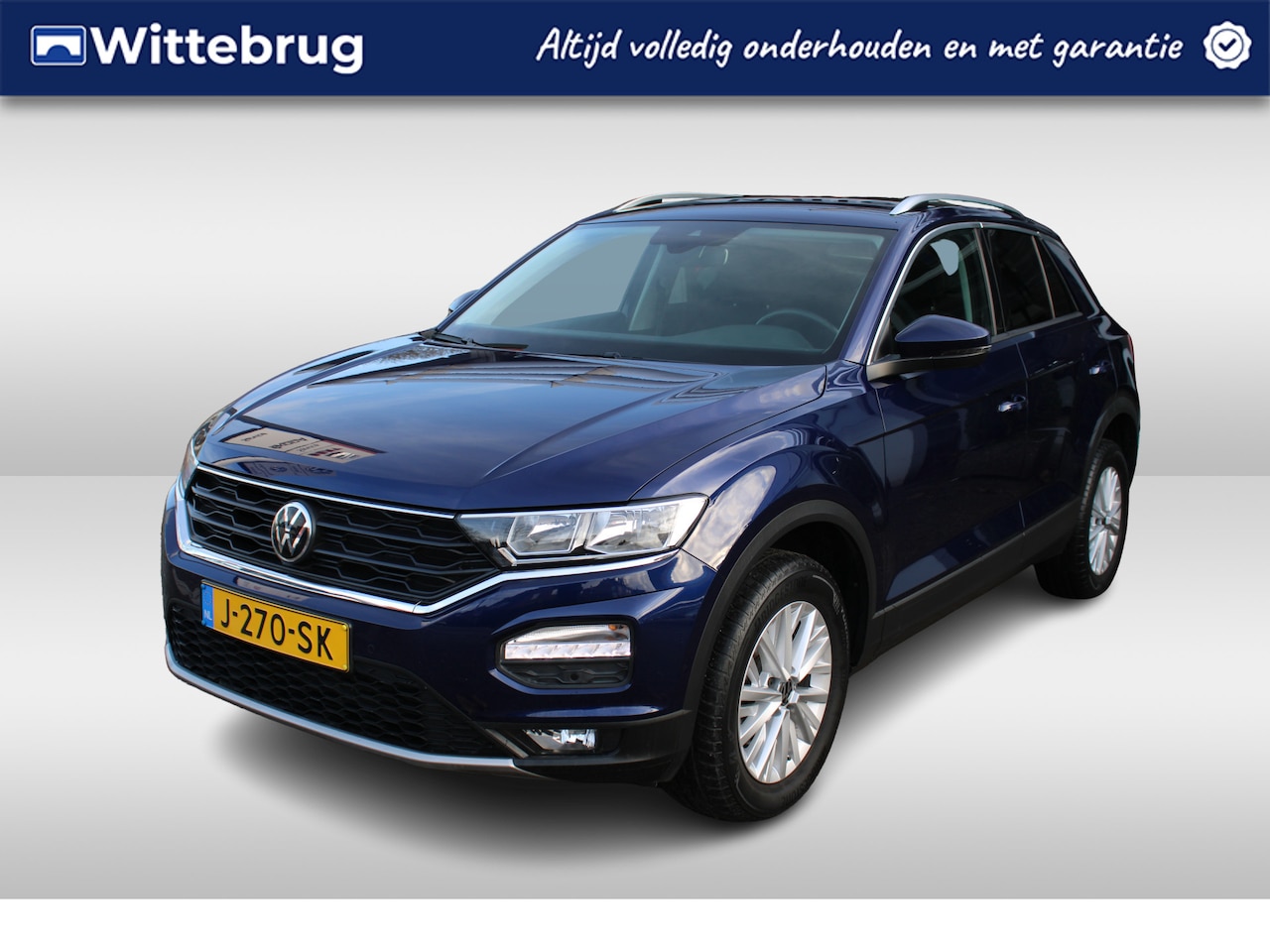 Volkswagen T-Roc - 1.0 TSI 115pk Style Navigatie / Parkeersensoren / Climate control / LM velgen - AutoWereld.nl