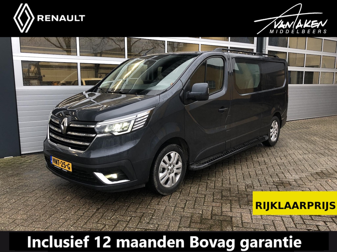 Renault Trafic - 2.0 dCi 150 T30 L2H1 Luxe DC EURO 6 - AutoWereld.nl