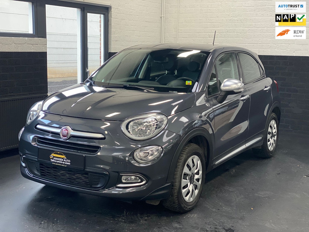 Fiat 500 X - 1.4 Turbo MultiAir Lounge 1.4 Turbo MultiAir Lounge, climate, DAB, Navi, Cruise - AutoWereld.nl