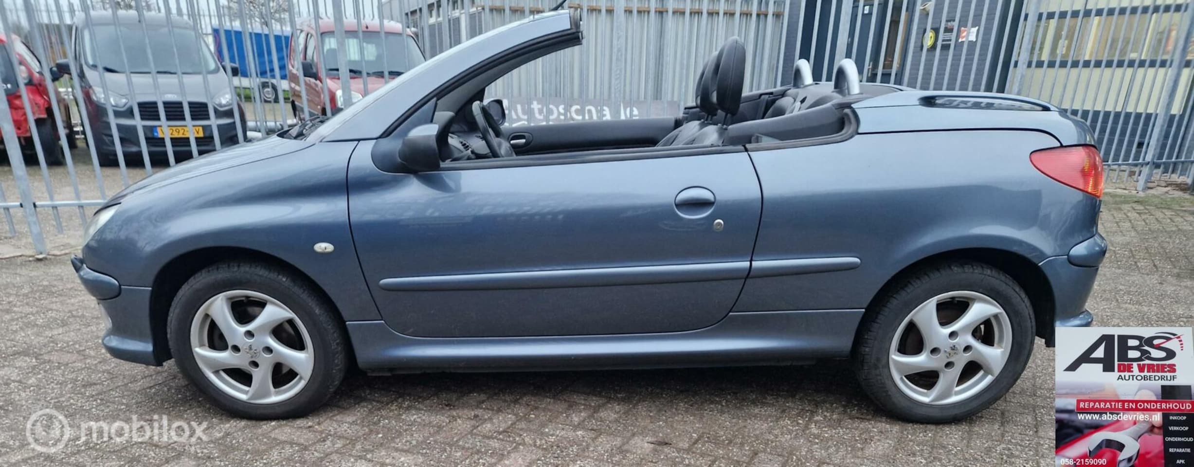 Peugeot 206 CC - 1.6-16V AUTOMAAT AIRCO APK JULI 2025 - AutoWereld.nl