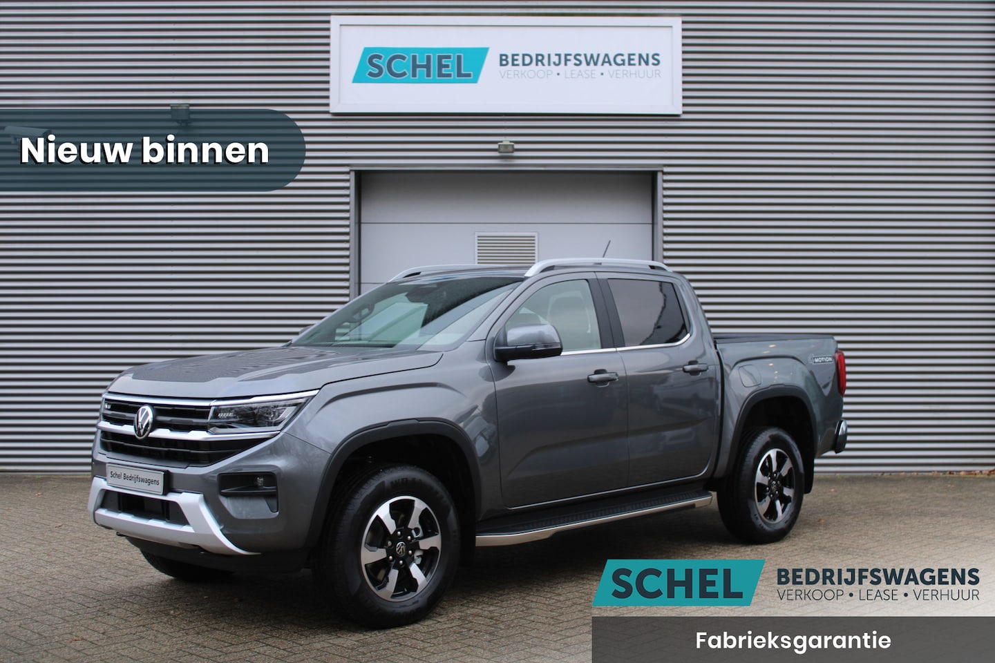 Volkswagen Amarok - Style 3.0TDI V6 4Motion 2 zits - Grijs - Adaptive Cruise - LED - Navigatie - Camera - Stoe - AutoWereld.nl