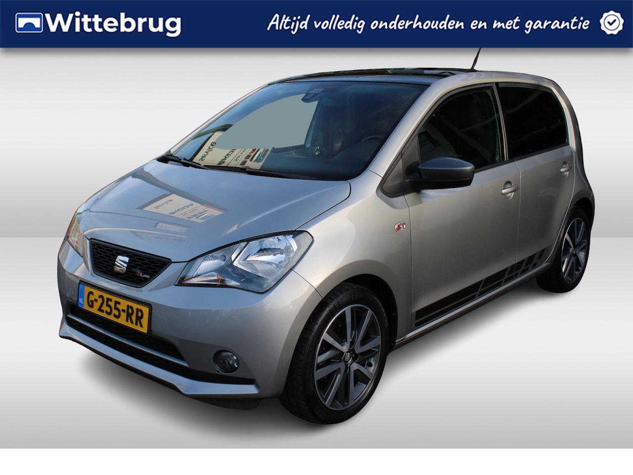 Seat Mii - 1.0 FR uitvoering Airco / Stoelverwarming / Cruise control / LM 16 inch / PDC - AutoWereld.nl