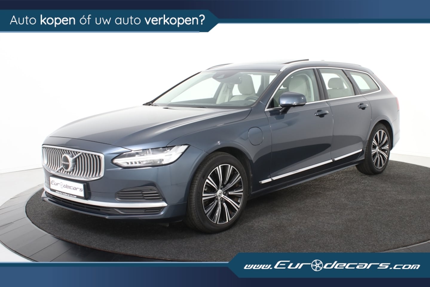 Volvo V90 - 2.0 T6 AWD Inscription Hybrid*1ste Eigenaar*Panoramadak*Full Options - AutoWereld.nl