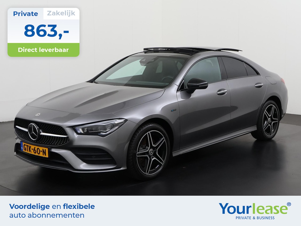 Mercedes-Benz CLA-Klasse - 250e AMG Night | All-in 863,- Private Lease | Zondag Open! - AutoWereld.nl