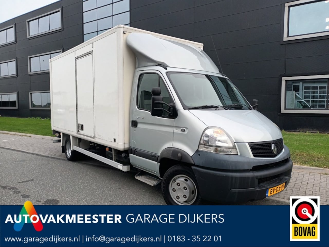 Renault Mascott - 150-65 Palkit ClosedBox 1.000 Kg taillift DHollandia Groot Rijbe - AutoWereld.nl